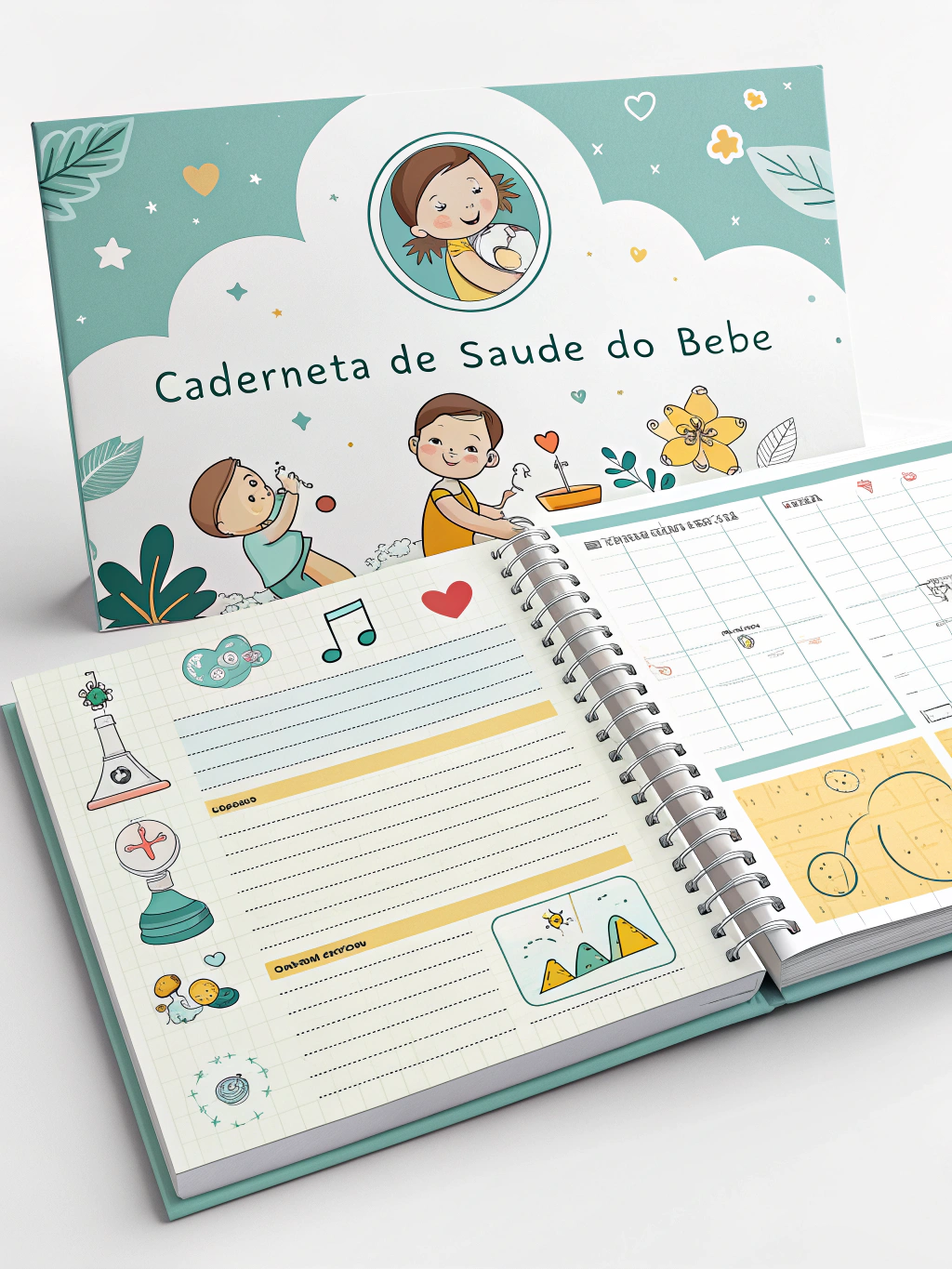 caderneta de saúde do bebê