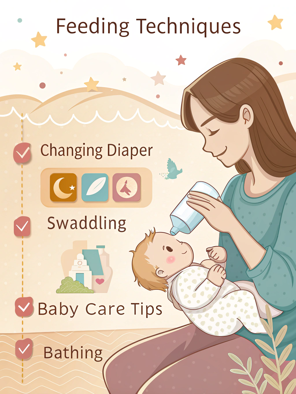 como cuidar de bebê de 2 meses