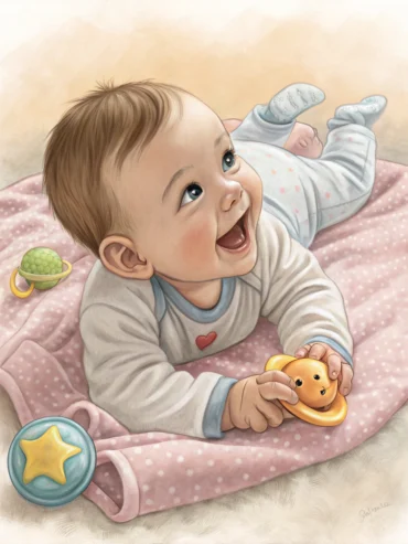 desenvolvimento bebe 5 meses