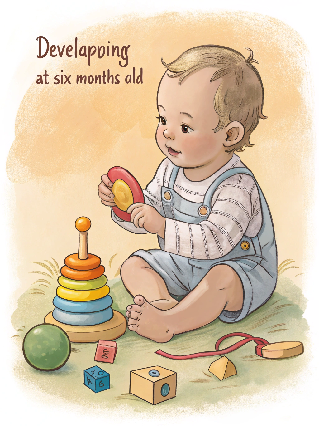 desenvolvimento bebe 6 meses