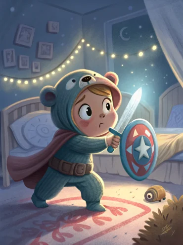 bebe luta contra o sono