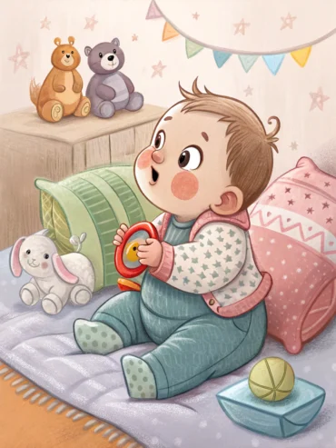 desenvolvimento de bebe de 9 meses